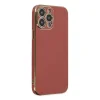 Apple İphone 15 Pro Max Kılıf Volet Silikon - Kırmızı
