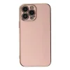 Apple İphone 15 Pro Max Kılıf Volet Silikon - Pembe