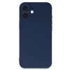 Apple İphone 16 Kılıf First Silikon - Lacivert