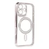 Apple İphone 16 Kılıf Joke Simli Magneticsafe Kılıf - Pembe