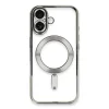 Apple İphone 16 Kılıf Kross Magneticsafe Kapak - Gümüş