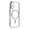 Apple İphone 16 Kılıf Kross Magneticsafe Kapak - Gümüş