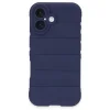 Apple İphone 16 Kılıf Optimum Silikon - Lacivert