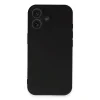 Apple İphone 16 Plus Kılıf First Silikon - Siyah