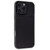 Apple İphone 16 Pro Kılıf Auto Focus Karbon Kapak - Siyah