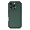 Apple İphone 16 Pro Kılıf Viera Silikon - Koyu Yeşil