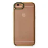 Apple İphone 6 Kılıf Liva Lens Silikon - Yeşil