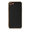 İphone 7 Kılıf Volet Silikon - Siyah
