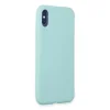 Apple İphone X Kılıf First Silikon - Turkuaz