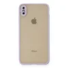 Apple İphone X Kılıf Montreal Silikon Kapak - Mor
