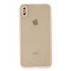 Apple İphone X Kılıf Montreal Silikon Kapak - Pembe