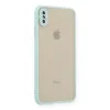 Apple İphone X Kılıf Montreal Silikon Kapak - Turkuaz