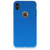 İphone Xs Max Kılıf First Silikon - Mavi