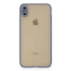 Apple İphone Xs Max Kılıf Montreal Silikon Kapak - Gri
