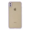 Apple İphone Xs Max Kılıf Montreal Silikon Kapak - Mor