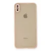 Apple İphone Xs Max Kılıf Montreal Silikon Kapak - Pembe