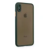 İphone Xs Max Kılıf Montreal Silikon Kapak - Yeşil