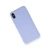 İphone Xs Max Kılıf Nano İçi Kadife Silikon - Lila