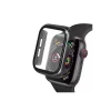 Apple Watch 41mm Camlı Kasa Ekran Koruyucu - Siyah