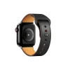 Apple Watch 42mm Kr415 Luaz Deri Kordon (saat Değildir) - Siyah