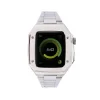 Apple Watch 44mm Metal Petek Kasalı Kordon (saat Değildir) - Gümüş