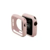 Apple Watch 44mm Silikon Alt Kasa - Pudra