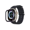 Apple Watch Ultra 49mm Alüminyum Kasa Cam Ekran Koruyucu - Mor