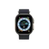 Apple Watch Ultra 49mm Alüminyum Kasa Cam Ekran Koruyucu - Siyah