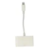 Apr23 Iphone Otg 3in1 - Beyaz
