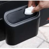 Araba Çöp Kutusu Kapaklı Organizer Siyah (5047)