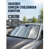 Araba Güneşliği Alüminyum Yansıtıcı Yüzeyle Etkili Isı Koruması