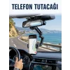 Dikiz Aynasına Monte Telefon Tutucu Katlanabilir Ayarlanabilir Araç İçi Telefon Standı