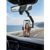 Araç İçi Dikiz Aynası Telefon Tutucu 360° Döner Ayarlanabilir Katlanabilir