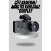 Araç İçi Dikiz Kamerası Sürüş Kaydedici 3 Lensli DVR Kamera