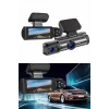 Araç İçi Full Hd Kamera Ön ve Arka Kameralı Ekranlı Araç Kamerası