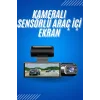 Araç İçi Full Hd Kamera Ön ve Arka Kameralı Ekranlı Araç Kamerası