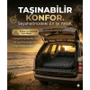Araç İçi Şişme Yatak Araba Ve Kamp Yatağı Çanta Elektrikli Pompa Tamir Kiti Ve Yastıklı Yatak Seti