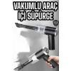 Araç İçi Süpürge Filtreli Şarjlı Süpürge Vakumlu Yıkanabilir