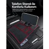Araç İçi Telefon Standlı Kaydırmaz Silikon Organizer Mat Konsol Düzenleyici