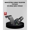 Araç İçi Telefon Tutucu + Quick Charge 3.0 Araç Şarj Cihazı Seti