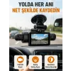Araç İçi ve Ön Kameralı 3 İnç IPS Ekranlı Full HD Güvenlik Kamerası