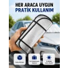 Araç Ön Cam Güneşlik Isı Yalıtımlı Katlanabilir Model Renault Megane Honda Civic Opel Astra Ford Focus