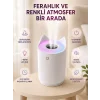 Aroma Difüzör Hava Nemlendirici Sessiz Çalışma LED Gece Lambası