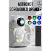 Astronot Görünümlü Projeksiyon Speaker Taşınabilir