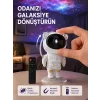 Astronot Şekilli Galaxy Projeksiyon Lambası Nebula Efektli Dekoratif Lamba