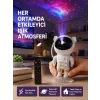 Astronot Yıldız Projeksiyon Lambası 8 Efektli Uzaktan Kumandalı Gece Işığı