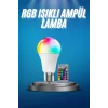 Ayarlanabilir Parlaklık RGB Led Ampul Beyaz Lamba Ve Renkli Ampul