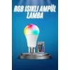 Ayarlanabilir Parlaklık RGB Led Ampul Beyaz Lamba Ve Renkli Ampul
