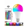 Ayarlanabilir Parlaklık RGB Led Ampul Beyaz Lamba Ve Renkli Ampul
