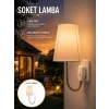 Ayarlanabilir Soket Lamba Gece Okuma Işığı